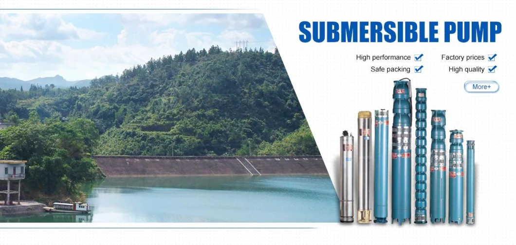 Submersible Electrical Deep Well Pump and Underground Water Source Casting Iron Stainless Steel. Irrigation of Farmland, Seawater SS316/304/2205 Pump